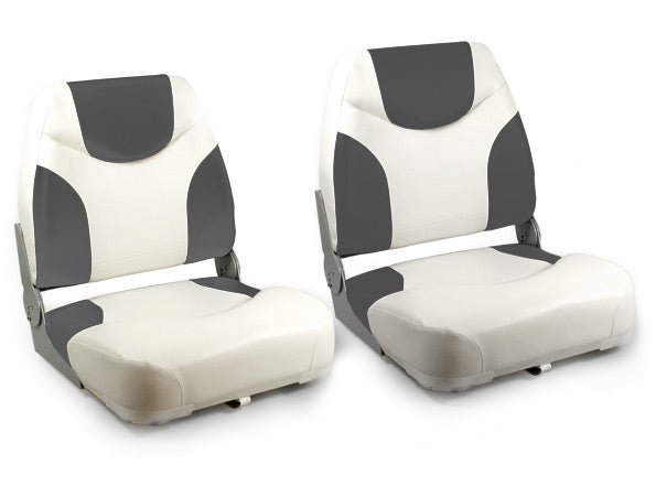 [pro.tec]® Fällbar båtstol-set 2-i flera färger-42,5x41x50cm