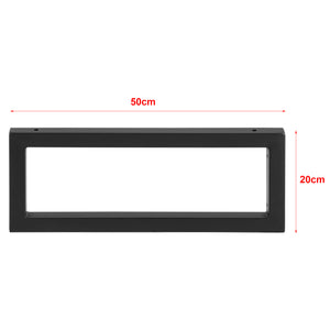 Ram set om 2 svart olika storlekar en.casa
