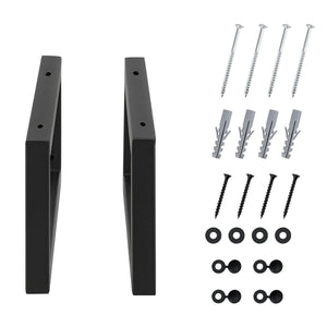 Ram set om 2 svart olika storlekar en.casa