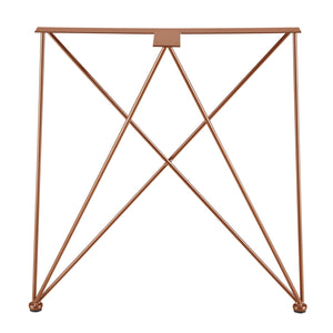 Bordsben set om 2 stål DIY [en.casa] välj modell