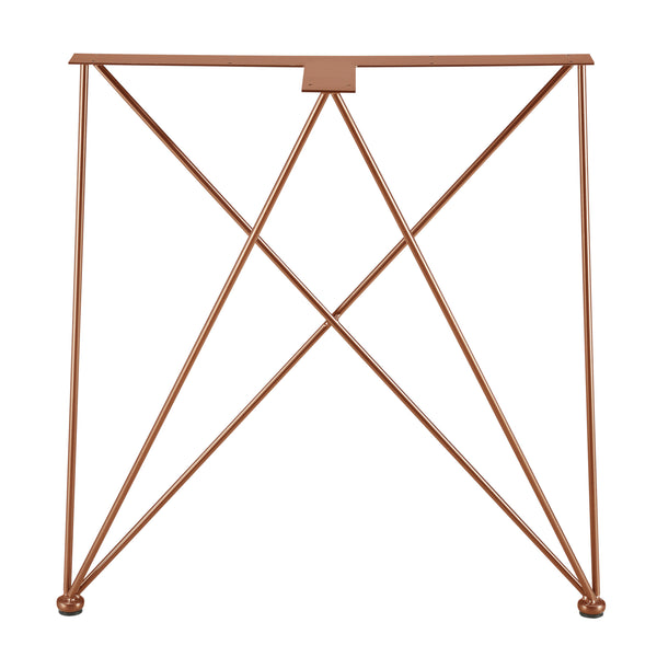 Bordsben set om 2 stål DIY [en.casa] välj modell