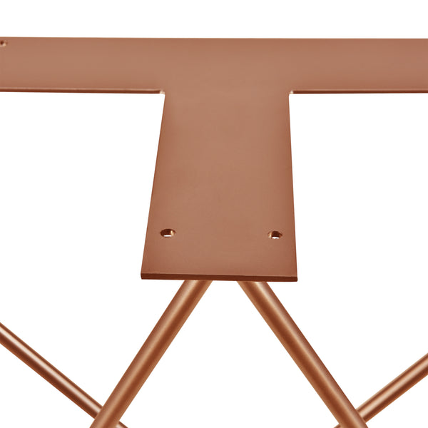 Bordsben set om 2 stål DIY [en.casa] välj modell