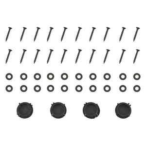 Bordsben set om 2 stål DIY [en.casa] välj modell