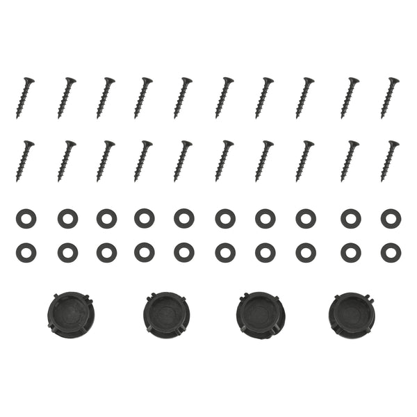 Bordsben set om 2 stål DIY [en.casa] välj modell