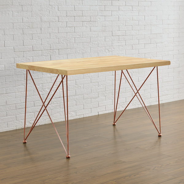 Bordsben set om 2 stål DIY [en.casa] välj modell
