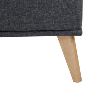 Sovsoffa Pukkila 180x86x81 cm Textil [en.casa]
