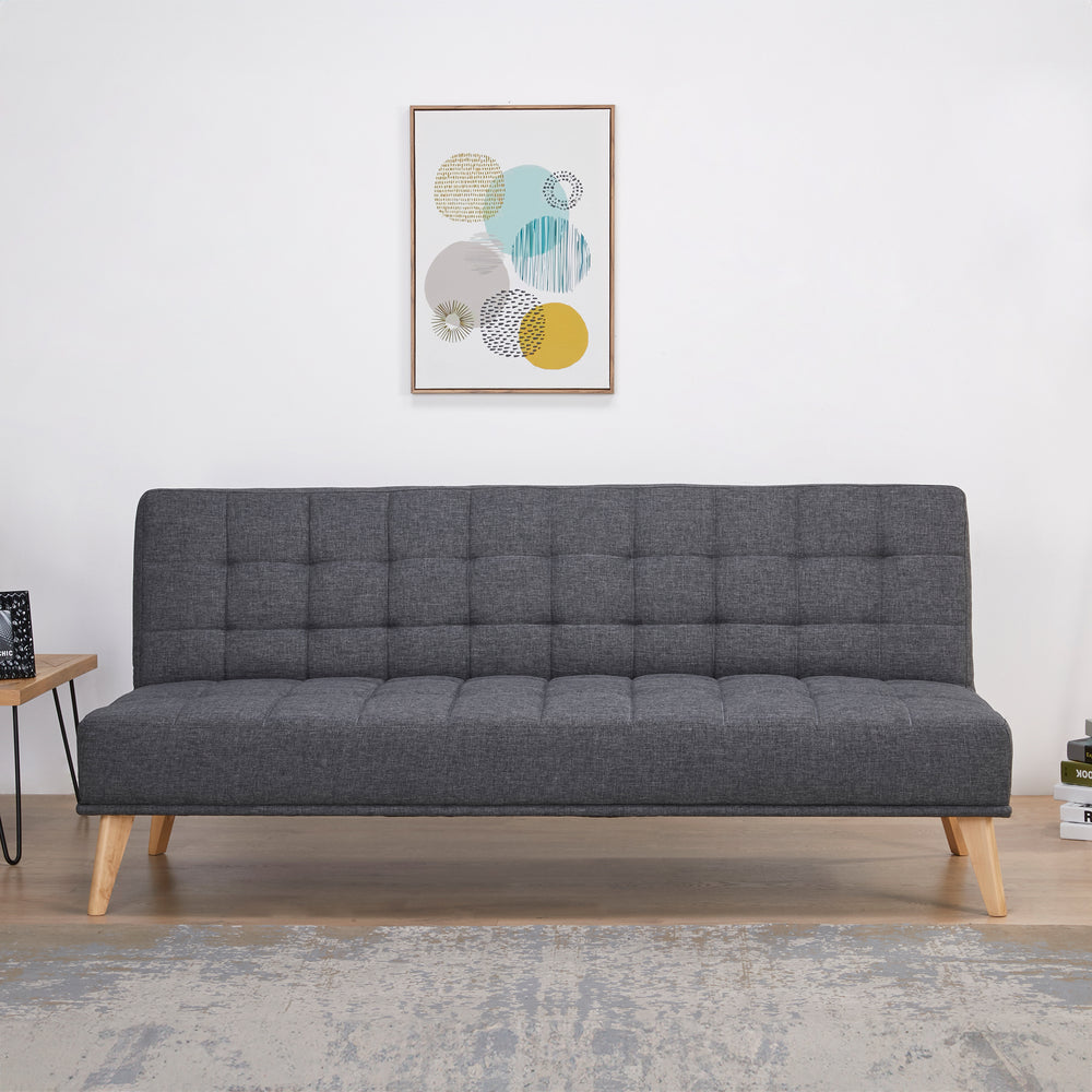 Sovsoffa Pukkila 180x86x81 cm Textil [en.casa]