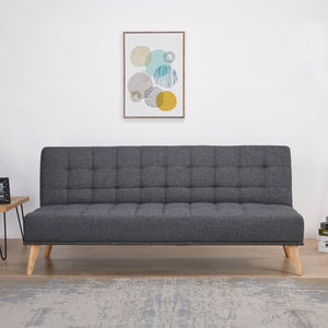 Sovsoffa Pukkila 180x86x81 cm Textil [en.casa]