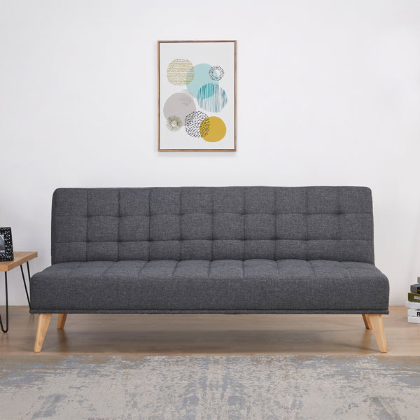 Sovsoffa Pukkila 180x86x81 cm Textil [en.casa]