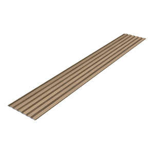 3D-väggpanel Borger Set 195x30 cm ljus eklook [NEU.HOLZ]