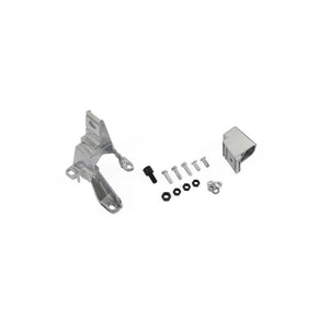 [pro.tec]® Armstöd till Golf IV / Bora / New Beetle med integrerat fack - konstläder - grå