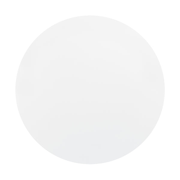  [en.casa]® Matbord Camille-ø80x75cm-vit