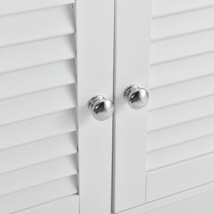  [en.casa]® Tvättställsunderskåp-60x60x30cm-vit