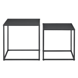 Soffbord/Sidobord Ulrika svart matt [en.casa]