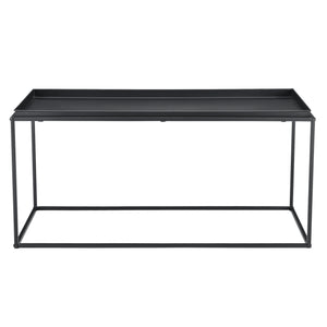 Soffbord/Sidobord Ulla svart [en.casa]