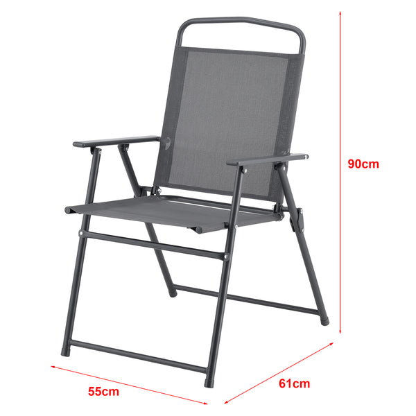 Matgrupp Milagro loungeset mörkgrå [en.casa]