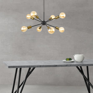 Taklampa Amiens 8-armad [lux.pro]