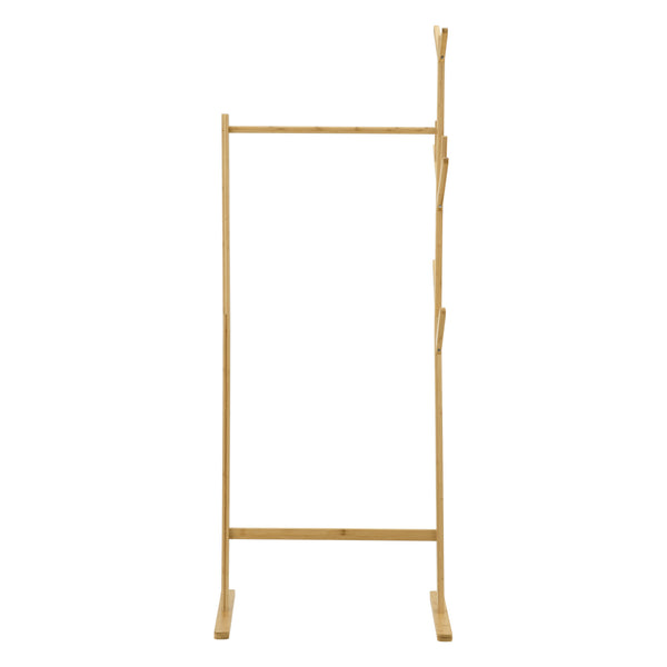 Klädställning Nordreisa 65x40x170cm bambu [en.casa]