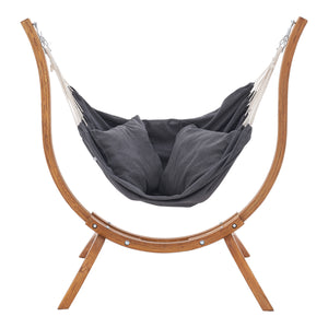 Hängstol Grevena 155x106x143 cm lärk [en.casa]