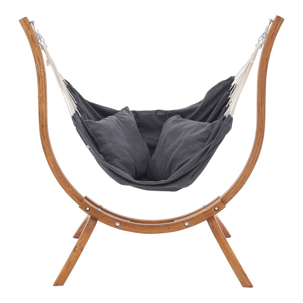 Hängstol Grevena 155x106x143 cm lärk [en.casa]