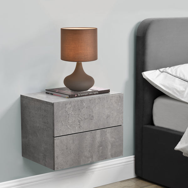 Bordslampa Pilgrimstad metall textil 34 cm [lux.pro]