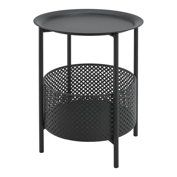 Sidobord Kruibeke 45xØ35 cm metall [en.casa]