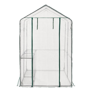 Växthus Oosterhout 120x186x190 cm [en.casa] 