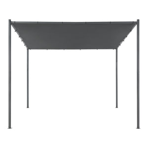 Paviljong Carunchio 300x285x248cm Mörkgrå [en.casa]