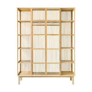 Klädhängare i bambu Hudiksvall 185x140x45cm [en.casa]