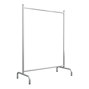Klädhängare Staffanstorp 137x104x48cm silver [en.casa]