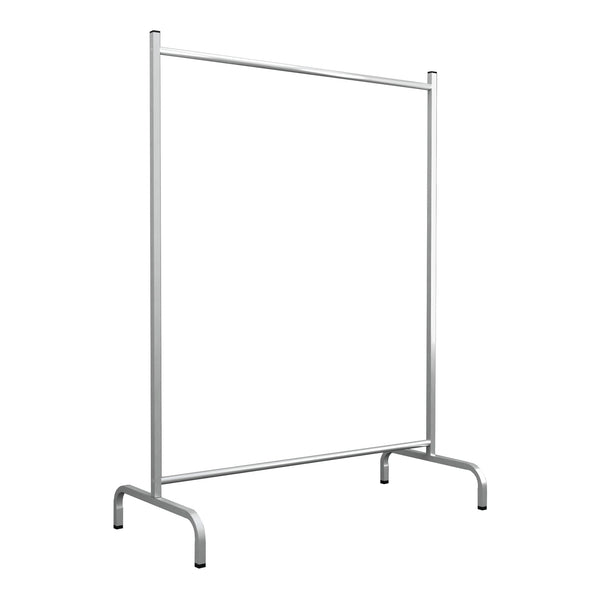 Klädhängare Staffanstorp 137x104x48cm silver [en.casa]