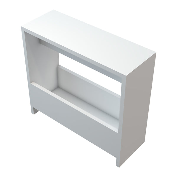 Sidobord Rødovre 60x55x20 cm vit [en.casa]