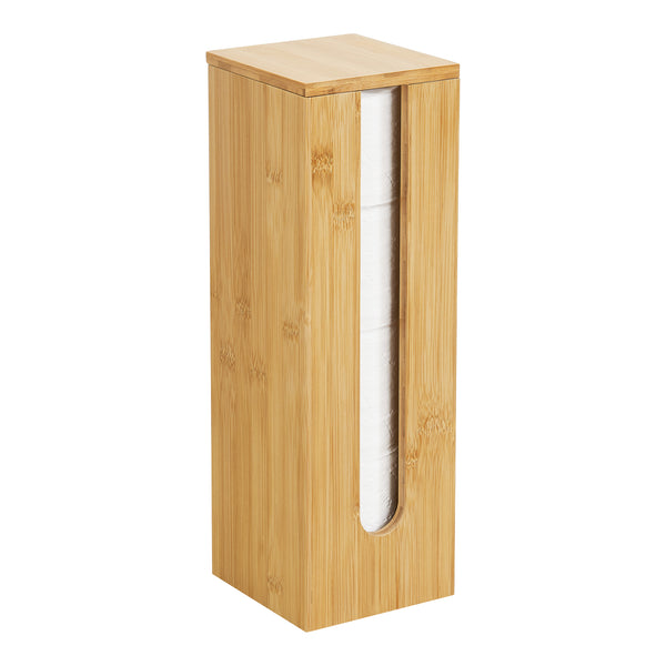 Skåp till toalettpapper Storuman 42x13,5x13,5 cm bambu [en.casa]