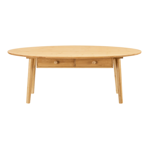 Soffbord Harboøre Bambus Natur [en.casa]
