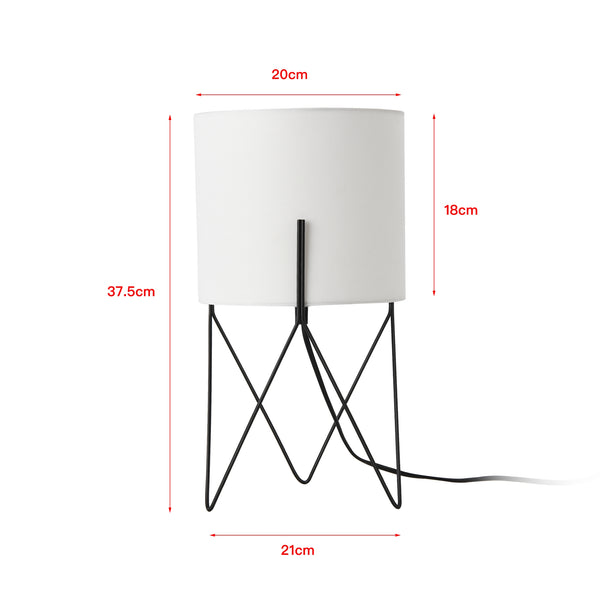 Slough bordslampa vit [lux.pro]