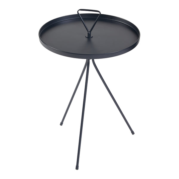 Sidobord Odal metall svart [en.casa]