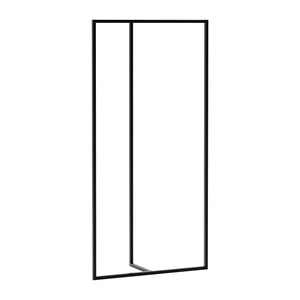 Klädhängare Hurdal 160x80x32cm svart [en.casa]