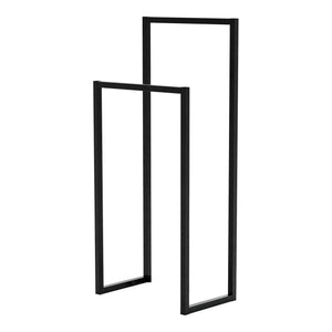 Garderobsställ Holtålen 90x40x25 cm stål [en.casa]