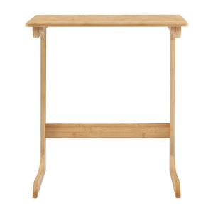 Laptopbord Hægebostad 65x60x40 cm bambu [en.casa]