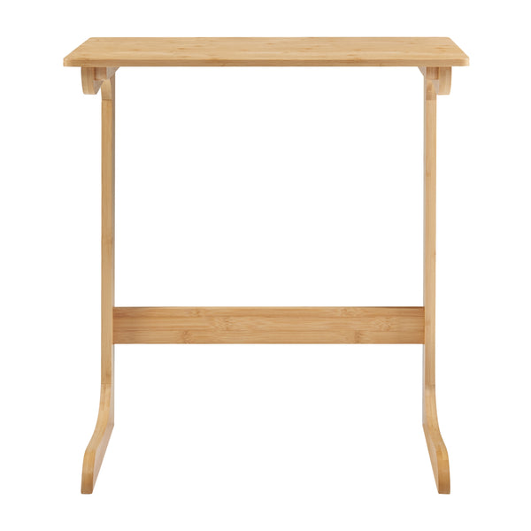 Laptopbord Hægebostad 65x60x40 cm bambu [en.casa]