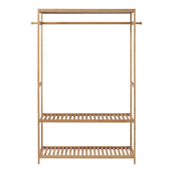 Klädhängare Herøy 165x100x35cm bambu [en.casa]