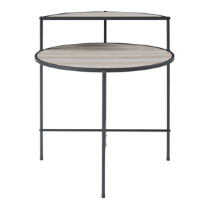 Sidobord Fyresdal 68x62 cm metall [en.casa] 
