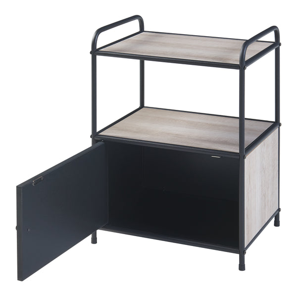 Sidobord Gulen 60x43x33 cm metall [en.casa]