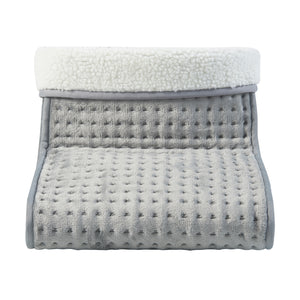 Elektrisk fotvärmare Bari 100W grå [en.casa]