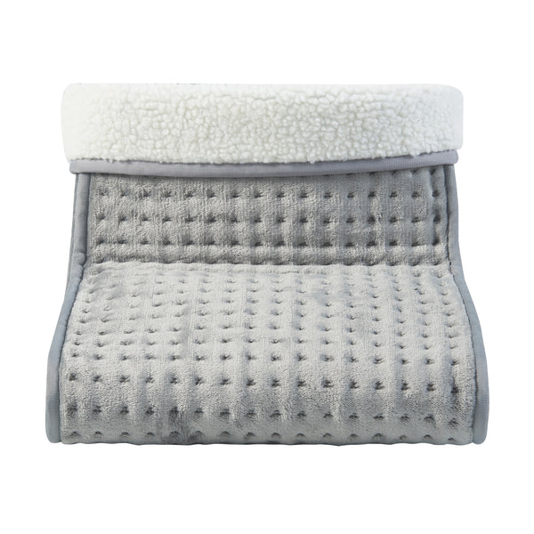 Elektrisk fotvärmare Bari 100W grå [en.casa]