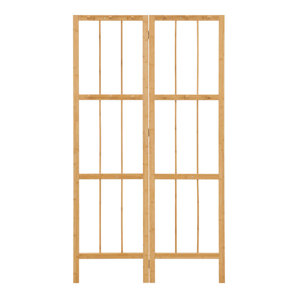 Hörngarderob Hyllestad 165,5x92x8cm Bambus [en.casa]