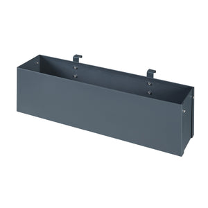 Blomlåda Achtkarspelen 50x12x15cm Antracit [en.casa]