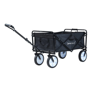 Bollerwagen Stenlille 84x55 cm max. 80kg Svart [pro.tec]
