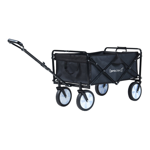 Bollerwagen Stenlille 84x55 cm max. 80kg Svart [pro.tec]
