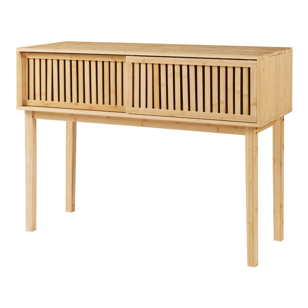 Avlastningsbord Ørland 110x39x80,5 cm bambu [en.casa]